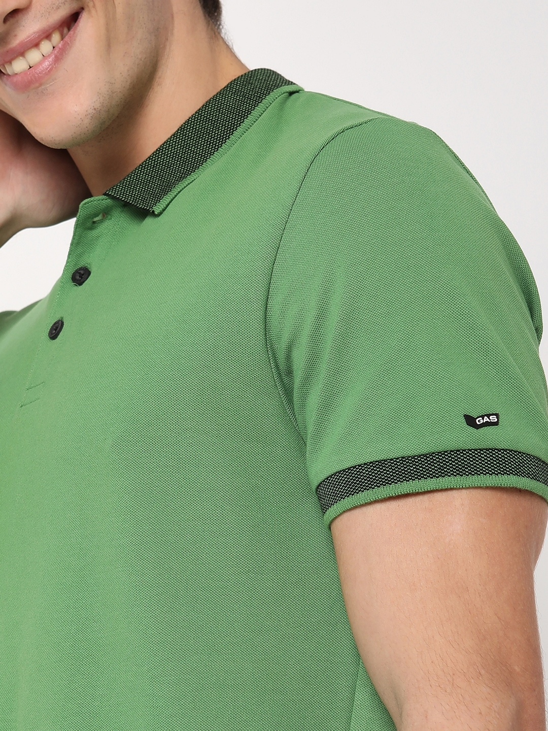 Ralph Polo T-shirt with Tipped Collar