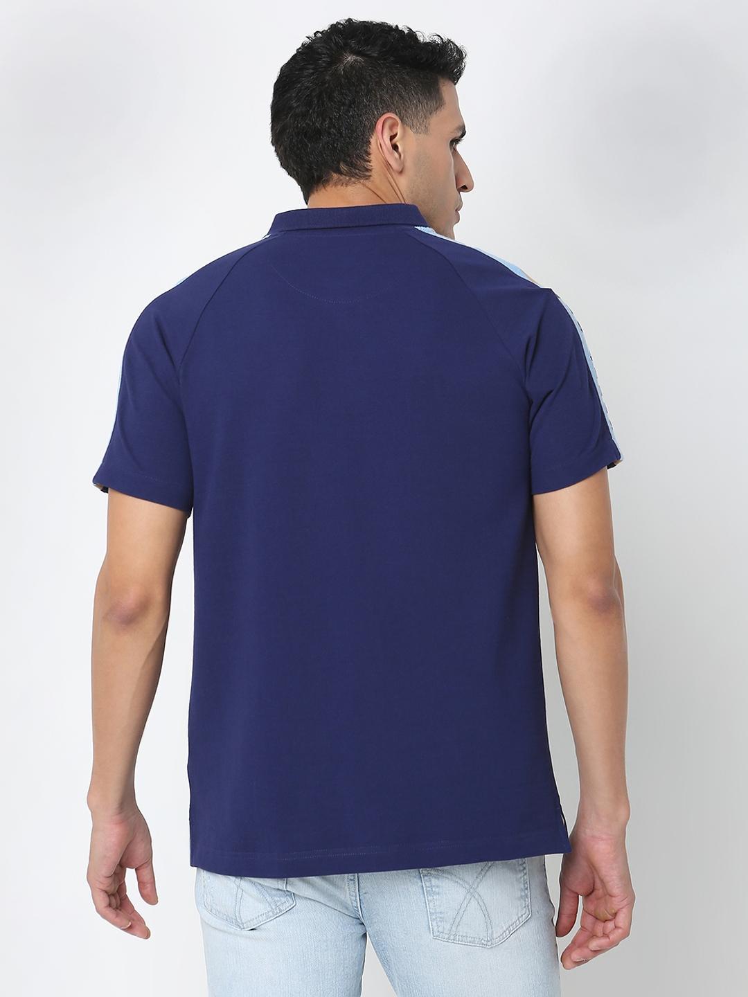 Regular Fit Solid Polo T-Shirt with Short Sleeve