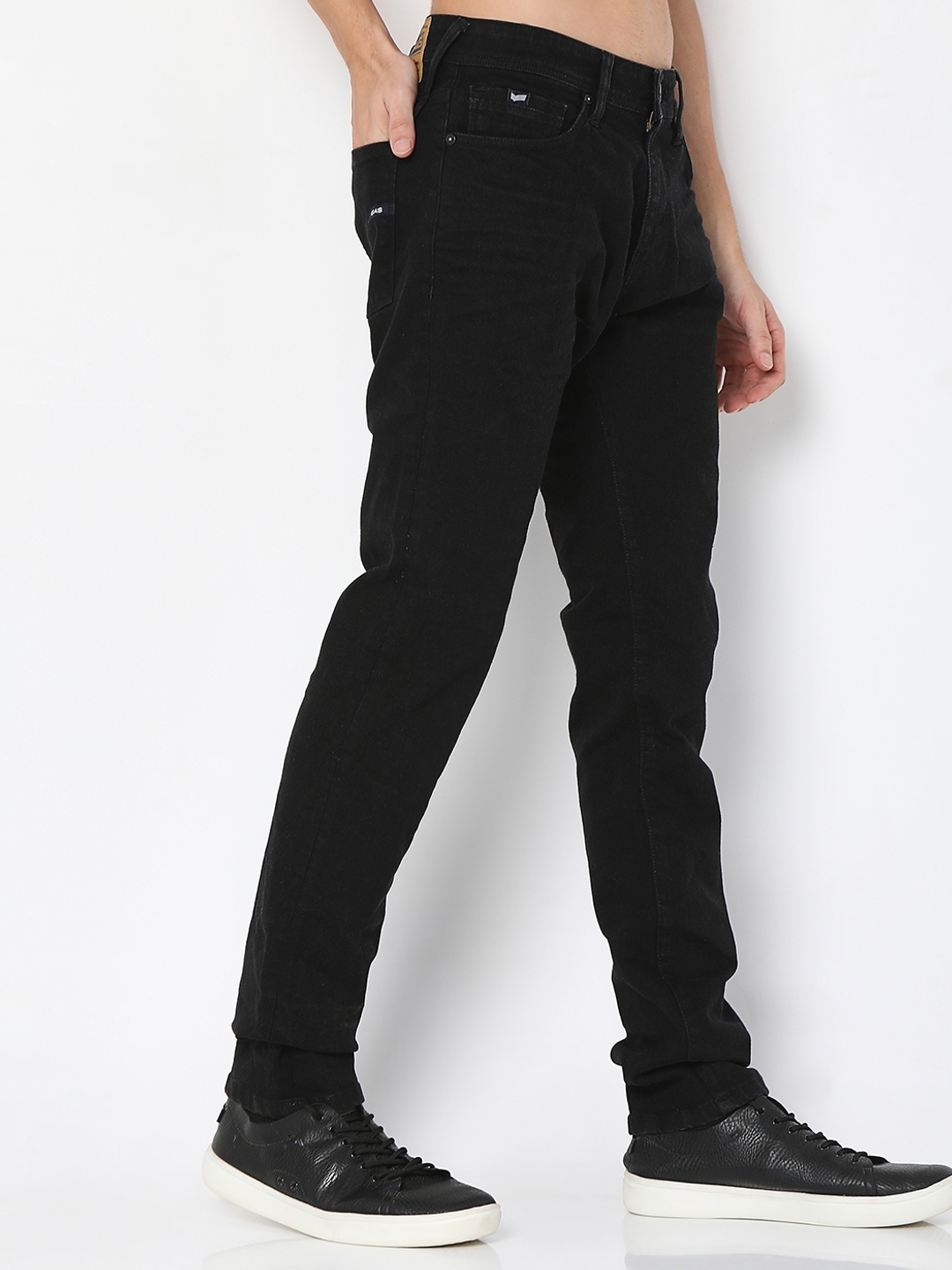 Jeans & Pants | GAS Black Denim Jeans For Men,Waist 32inches | Freeup