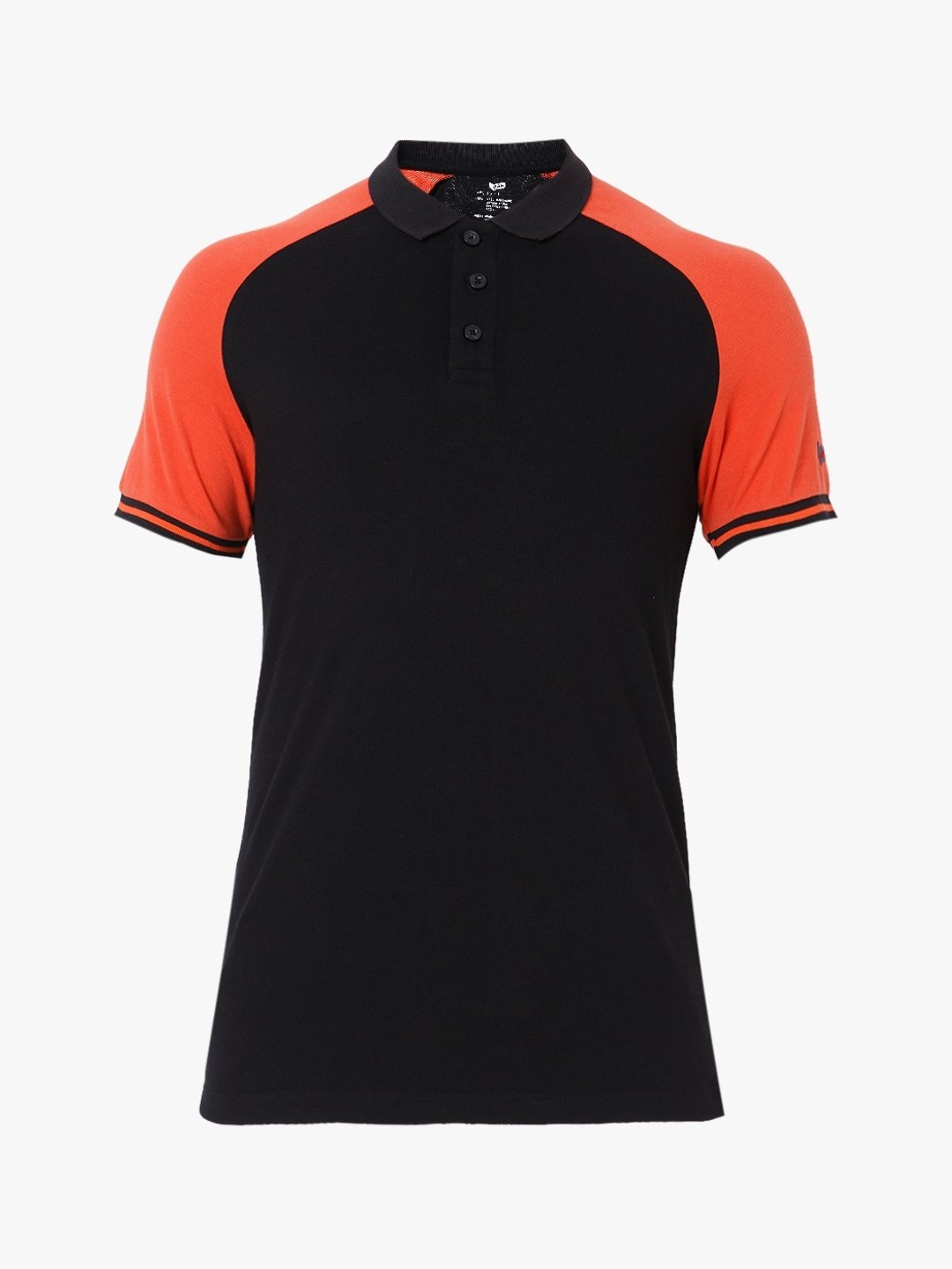 Colourblock Slim Fit Polo T-shirt