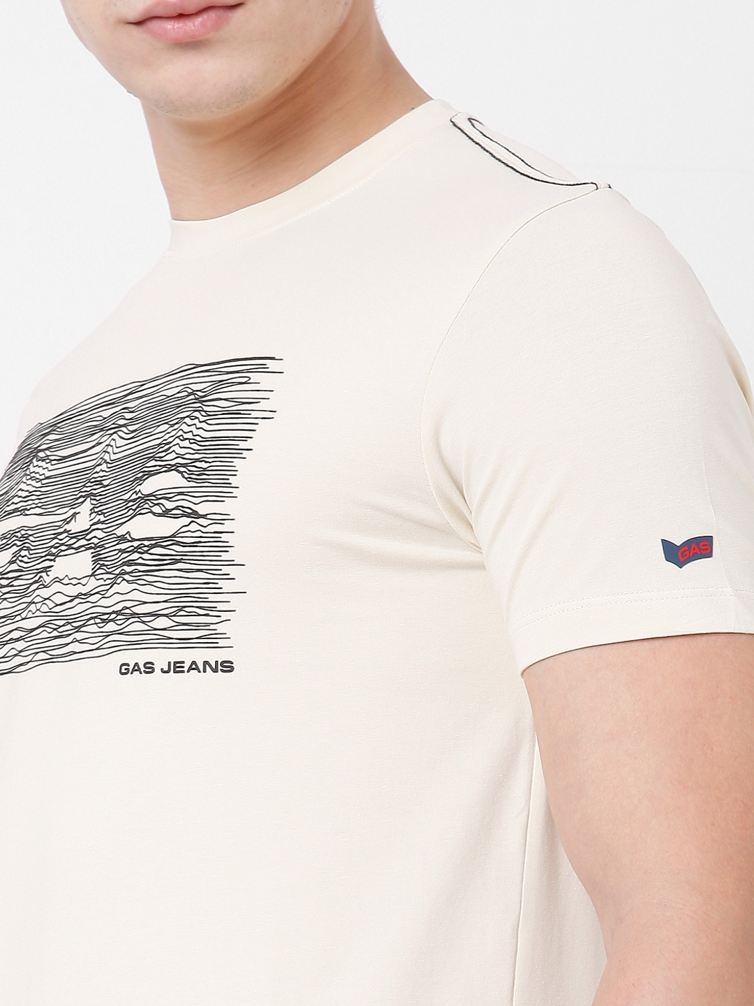 Logo Print Slim Fit Crew-Neck T-shirt