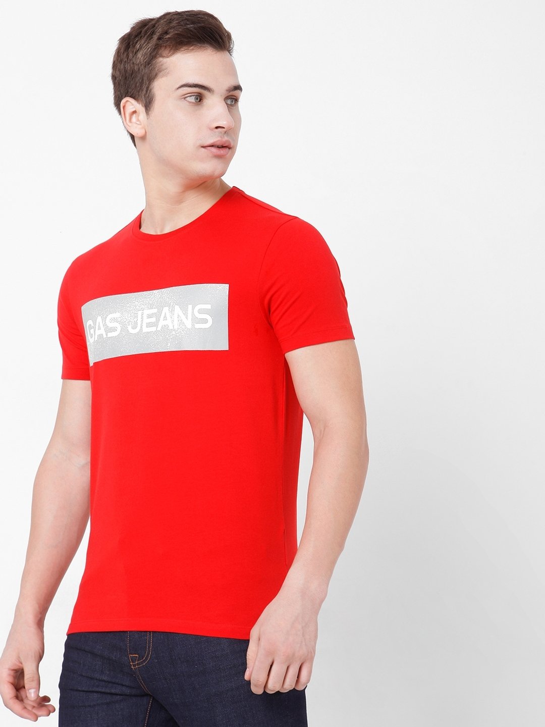 Scuba Block Slim Fit Crew-Neck T-shirt