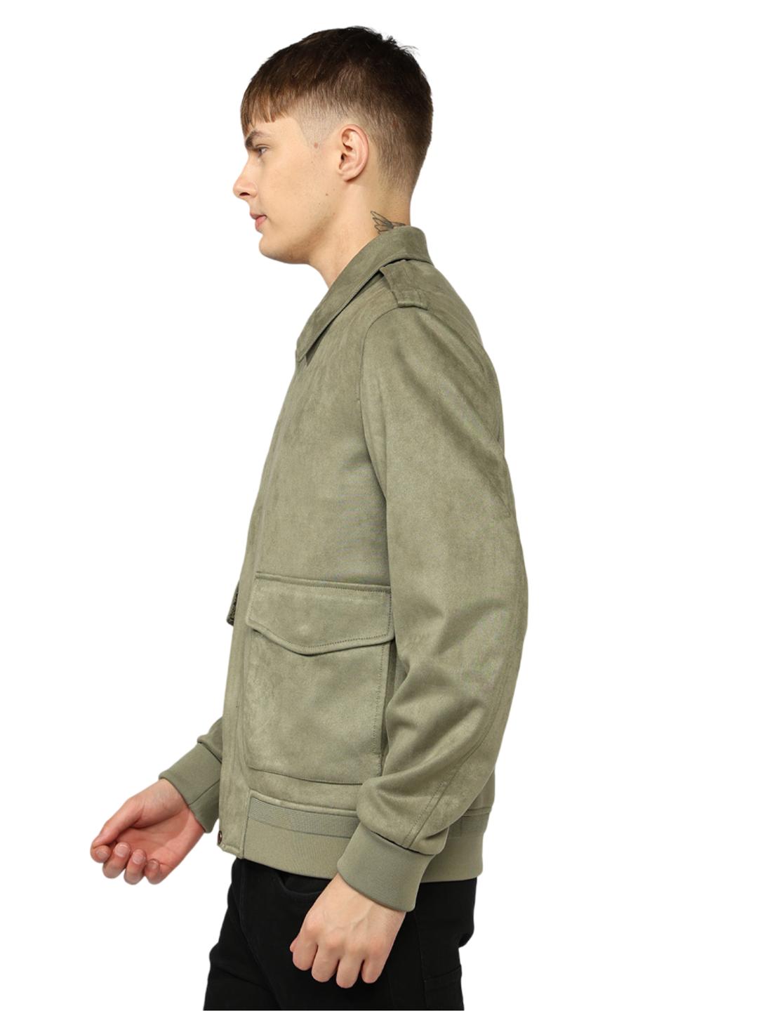 Retro Look Suede Jacket