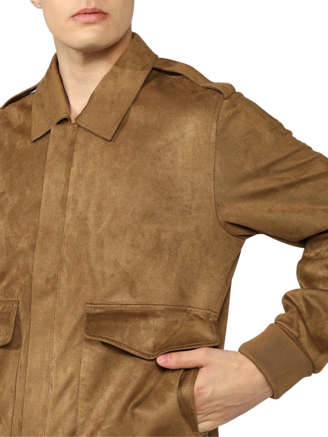 Retro Look Suede Jacket