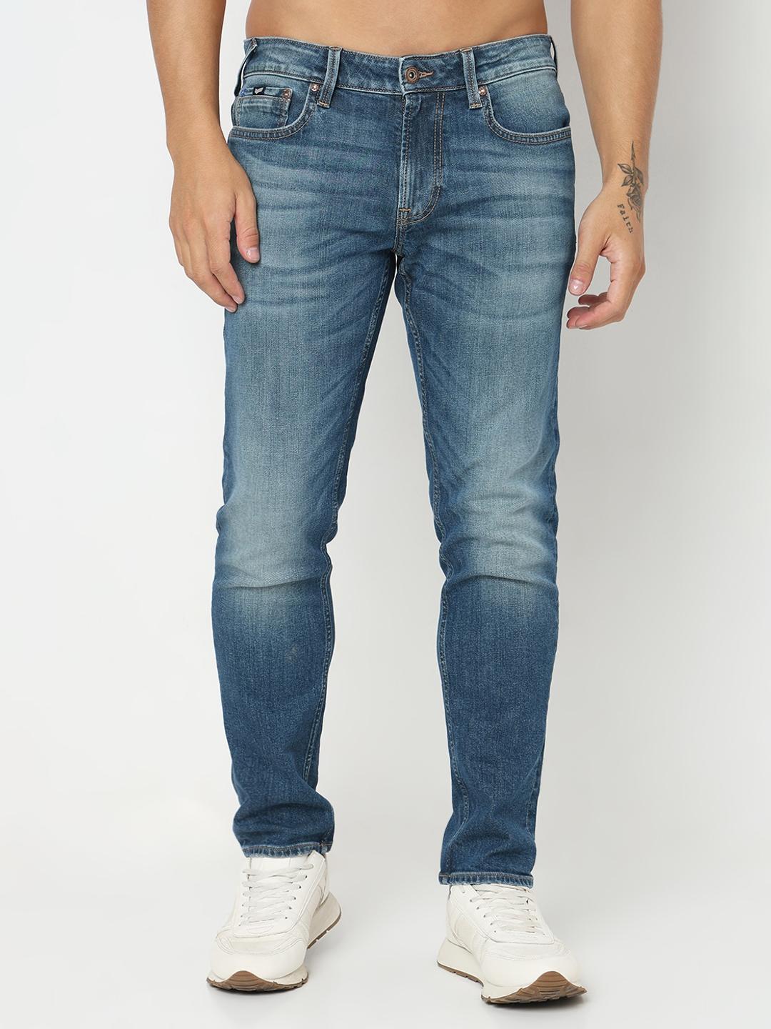 Norton Carrot Fit Solid Denim