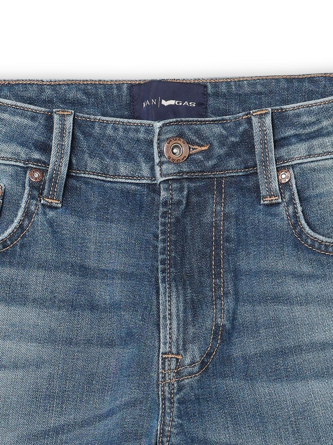 Norton Carrot Fit Solid Denim