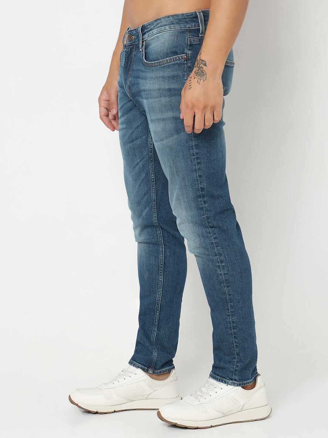 Norton Carrot Fit Solid Denim