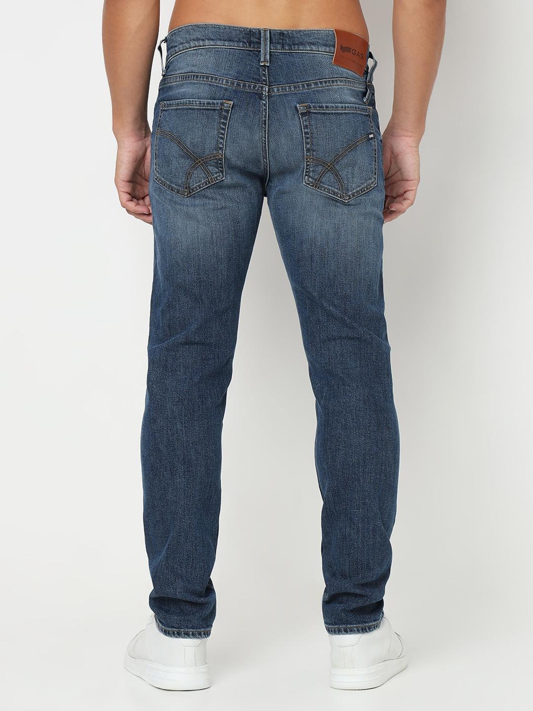 Toki Slim Straight Fit Solid Denim