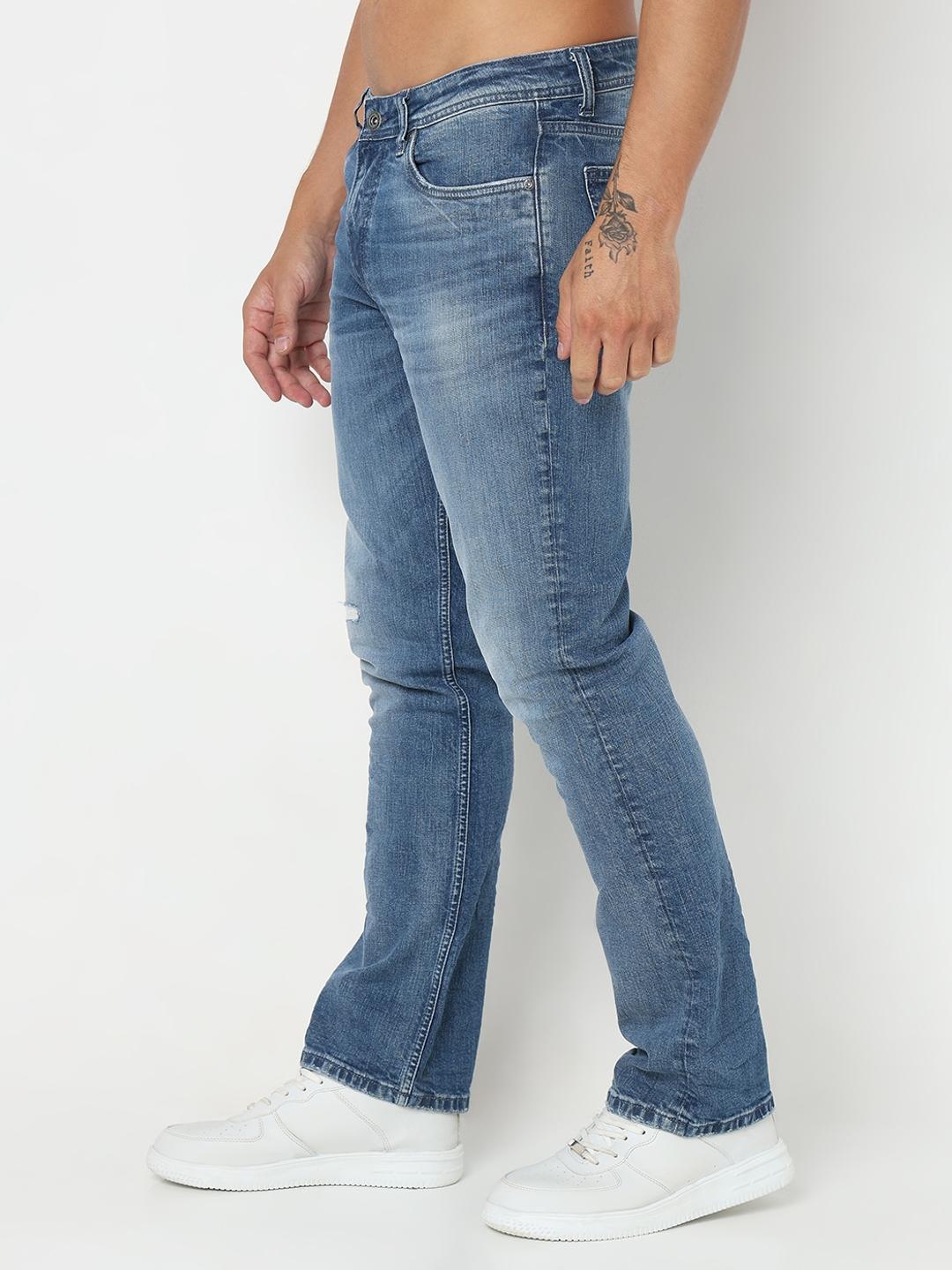 Toki Bell Boot-Cut Solid Denim