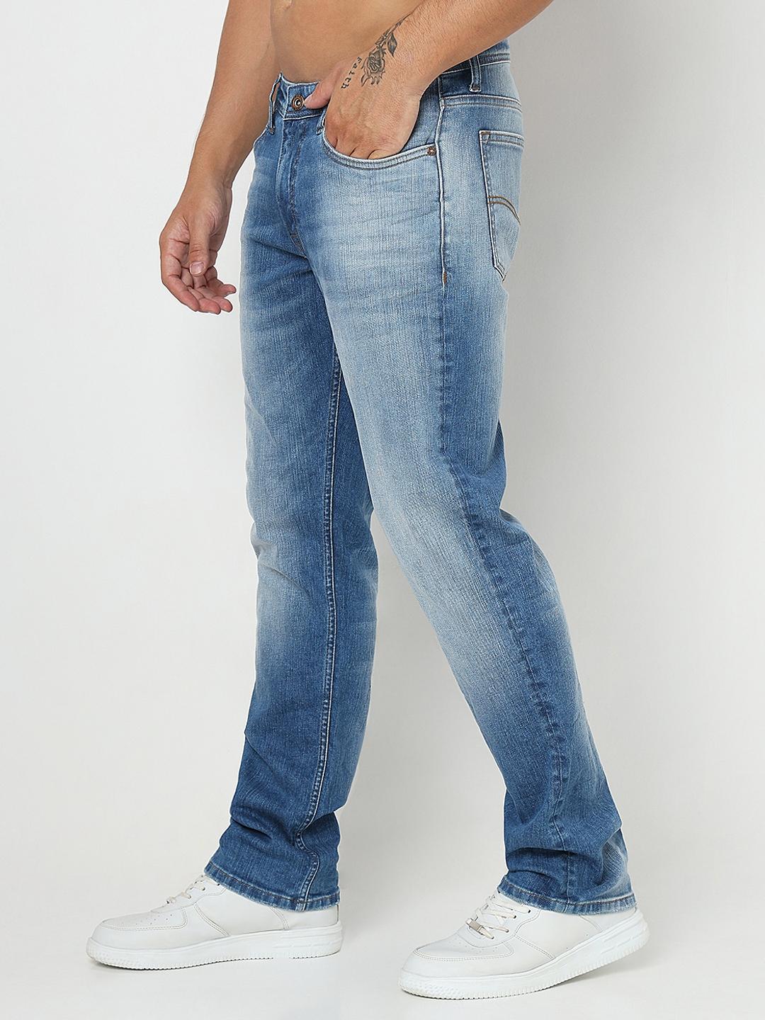 Jaxon Straight Fit Solid Denim