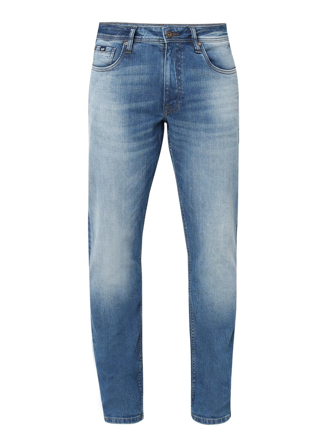 Jaxon Straight Fit Solid Denim