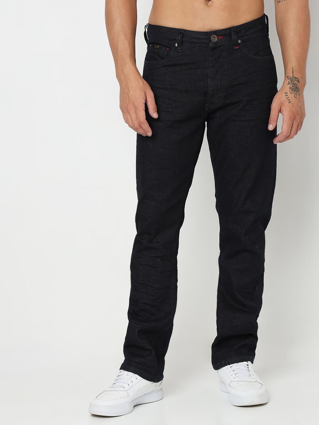 Claudio Straight Fit Solid Denim