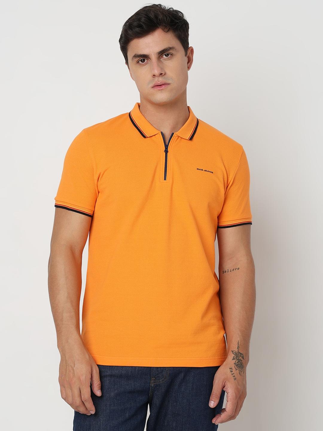 Regular Fit Solid Polo T-Shirt with Short Sleeve