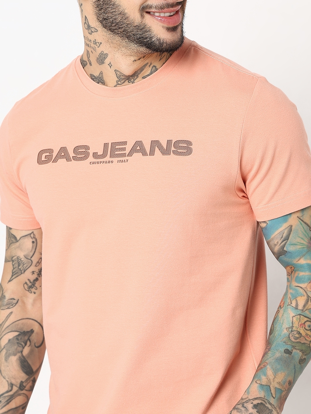 Relaxed Fit Half Sleeve Solid Cotton Lycra T-Shirt