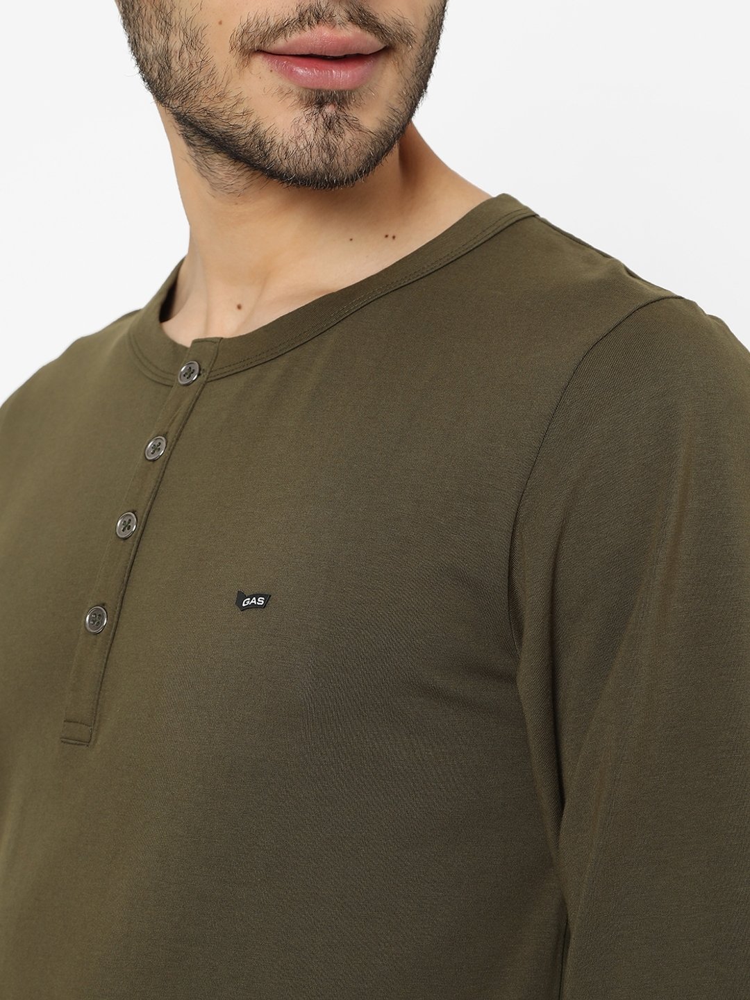 Slim Fit Henley T-shirt