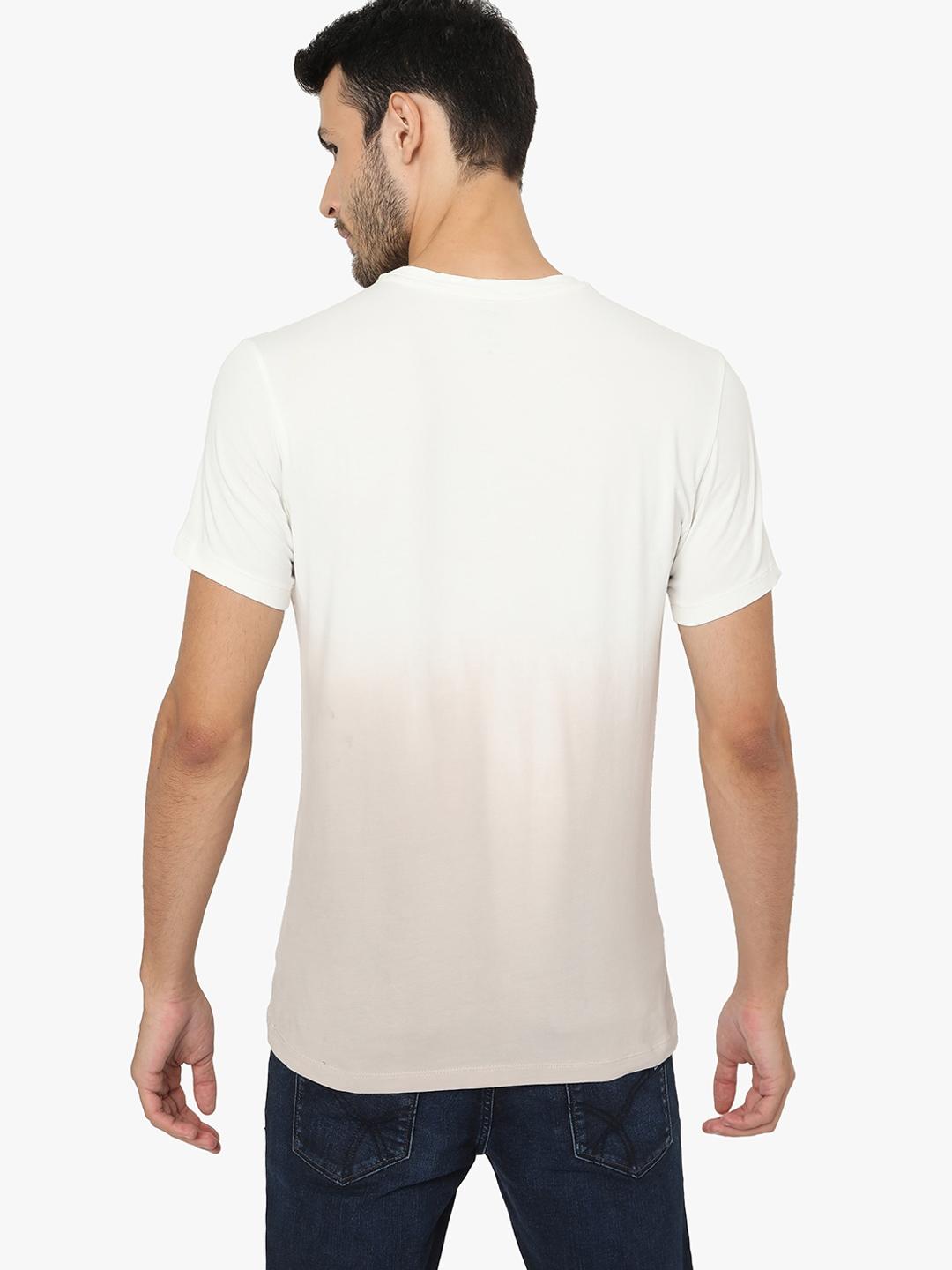 Dip-Dyed Slim Fit Crew-Neck T-shirt