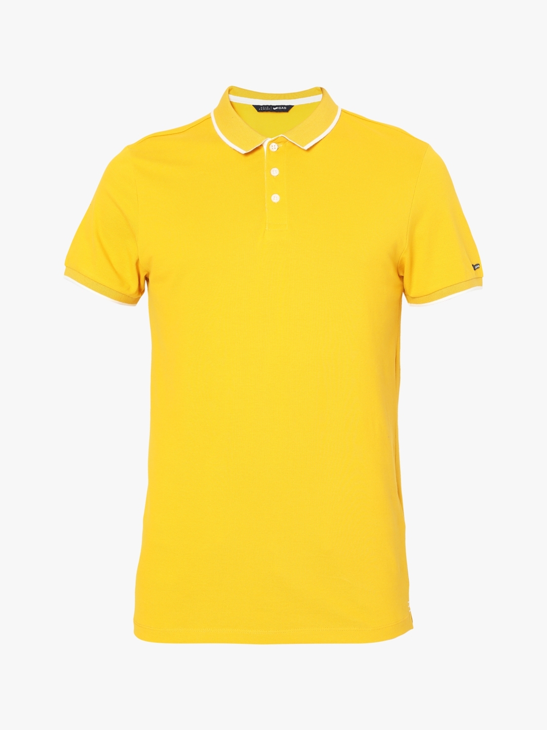 Slim Fit Polo T-shirt with Contrast Tipping