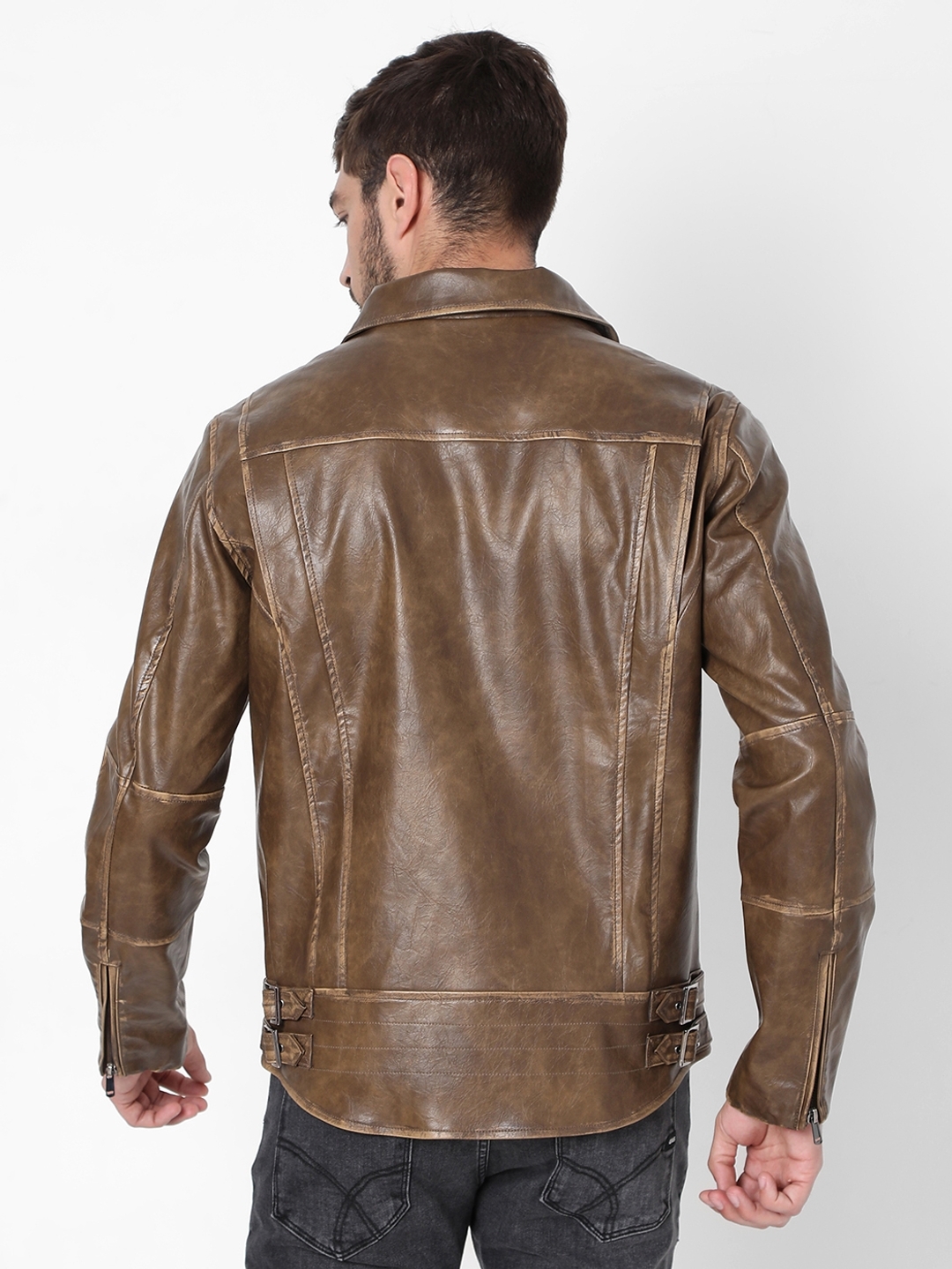 Elio Biker Jacket with Insert Pockets
