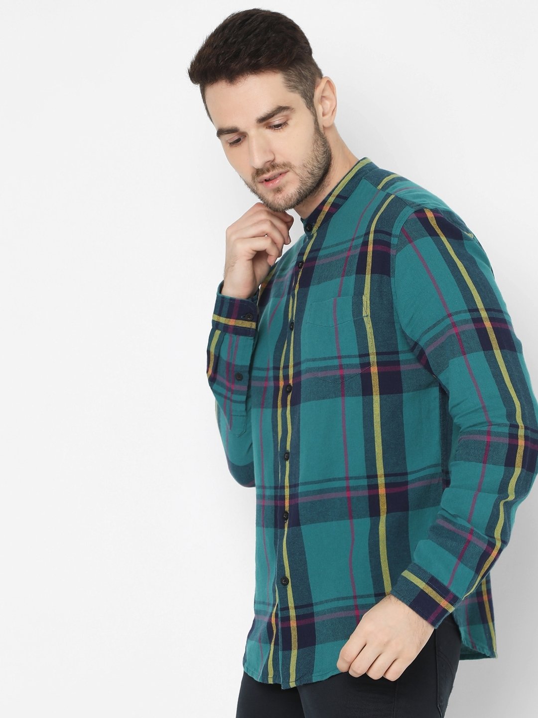 Mohr Checked Slim Fit Shirt