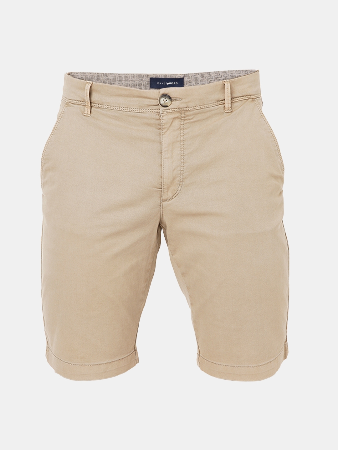 Men's Grimm Short Up Beige Solid Short