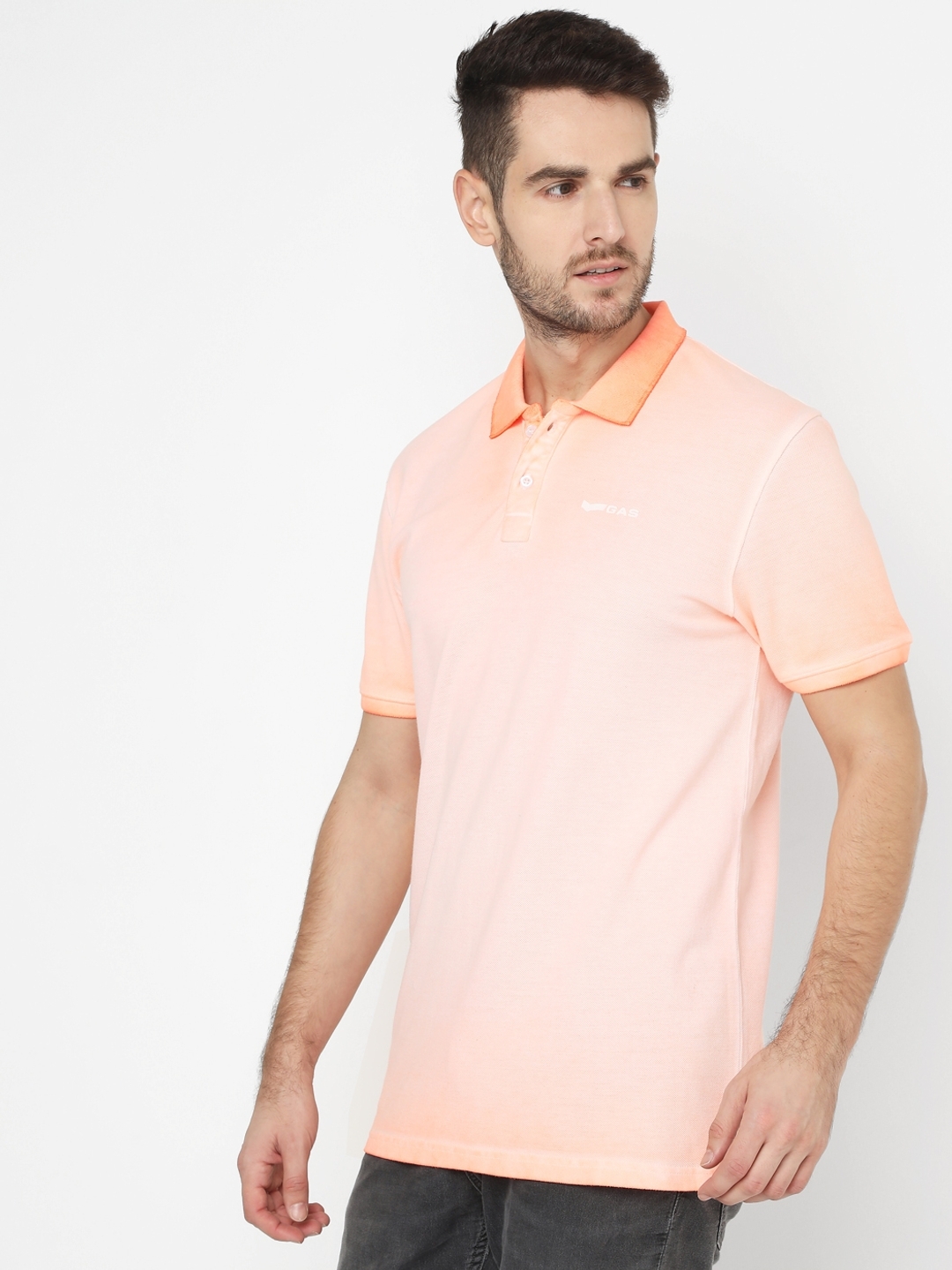 Ralph Slim Fit Polo T-shirt with Cutaway Collar