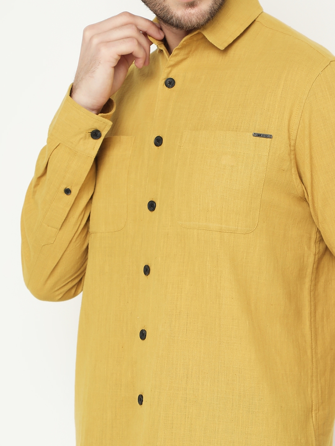 Slim Fit Shirt with Patch Pockets
