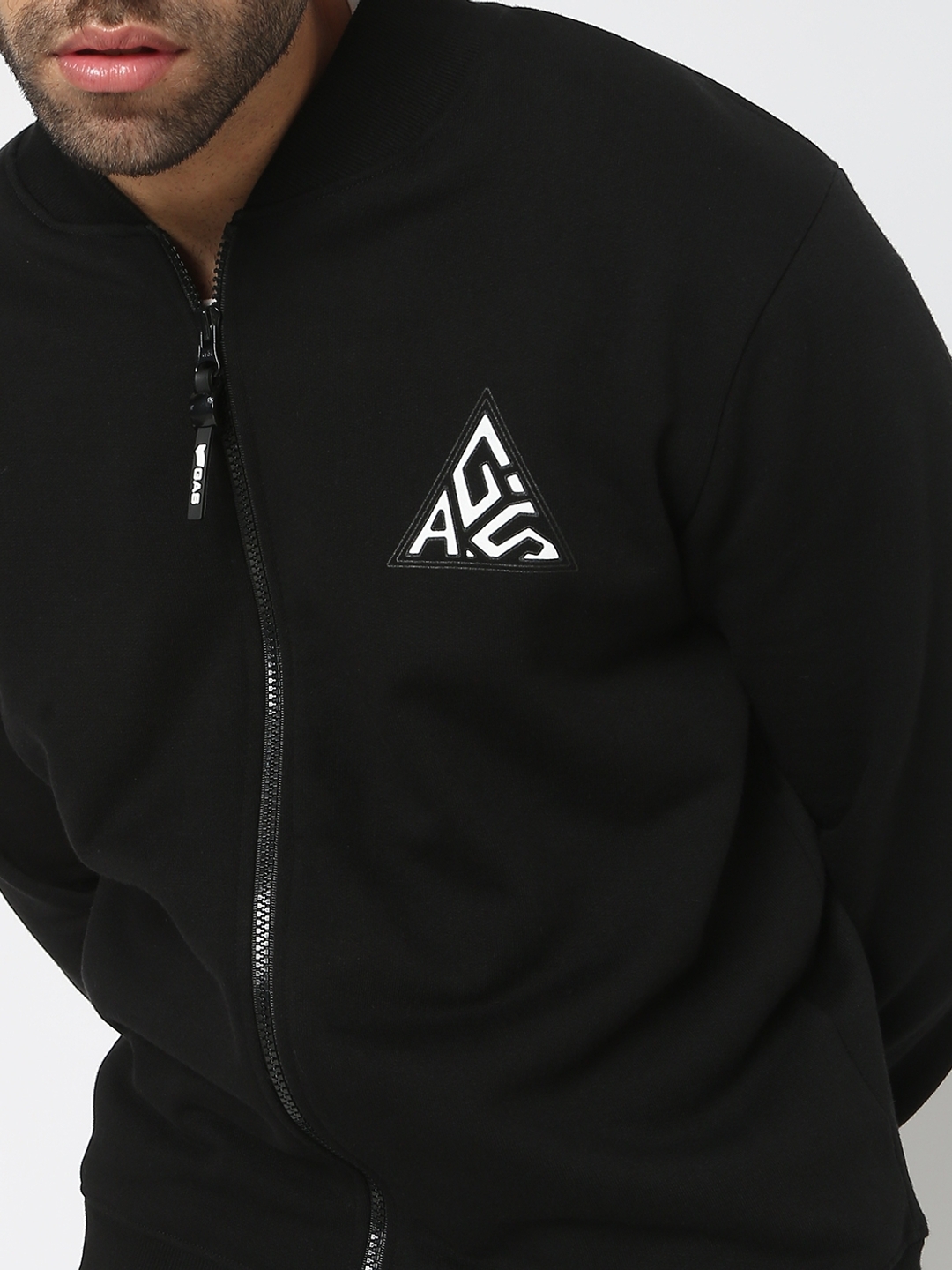 Yohann Logo Printed Slim Fit Sweatshirt