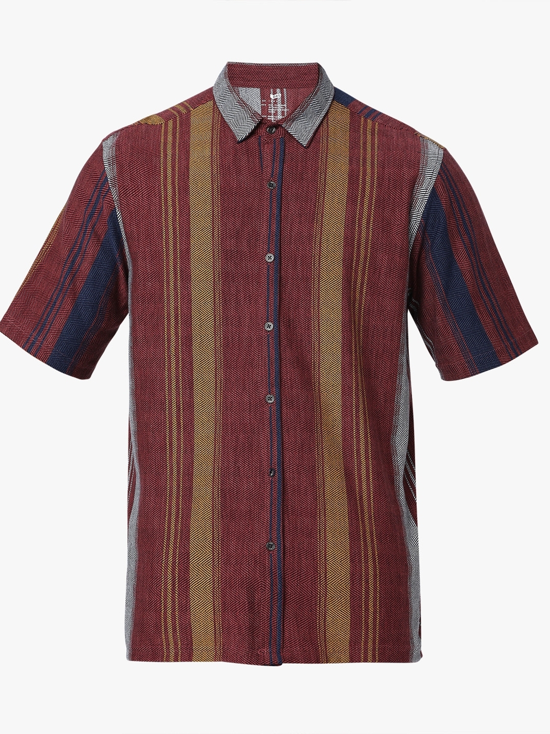 Dario Striped Regular Fit Polycotton Shirt