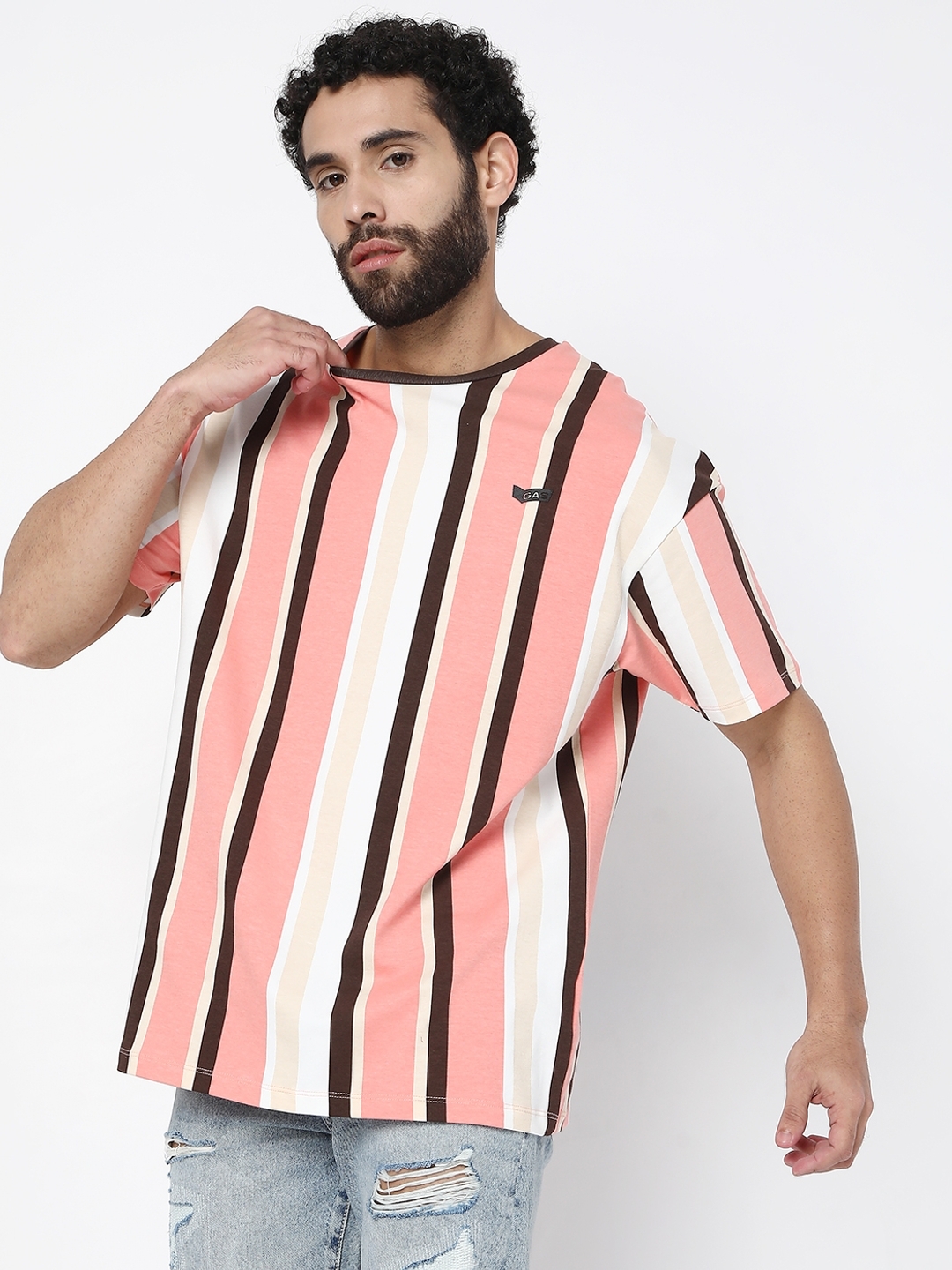 Scuba Striped Crew-Neck T-Shirt