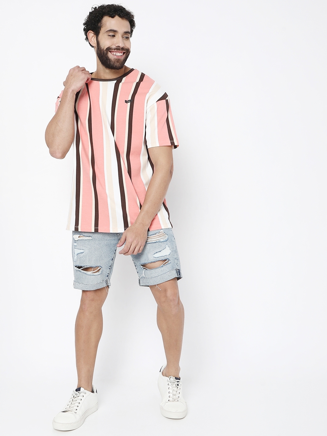 Scuba Striped Crew-Neck T-Shirt