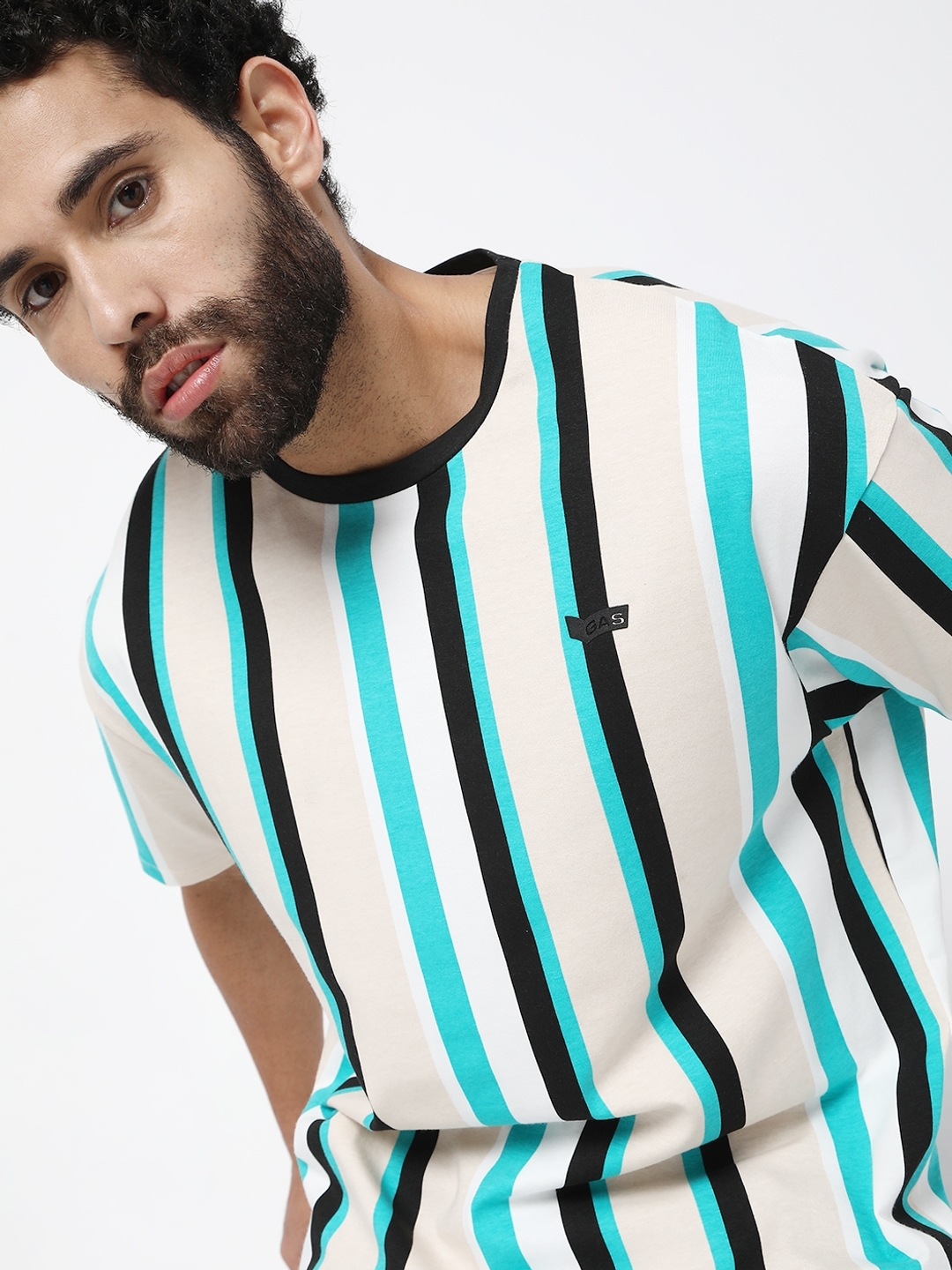 Scuba Striped Crew-Neck T-Shirt