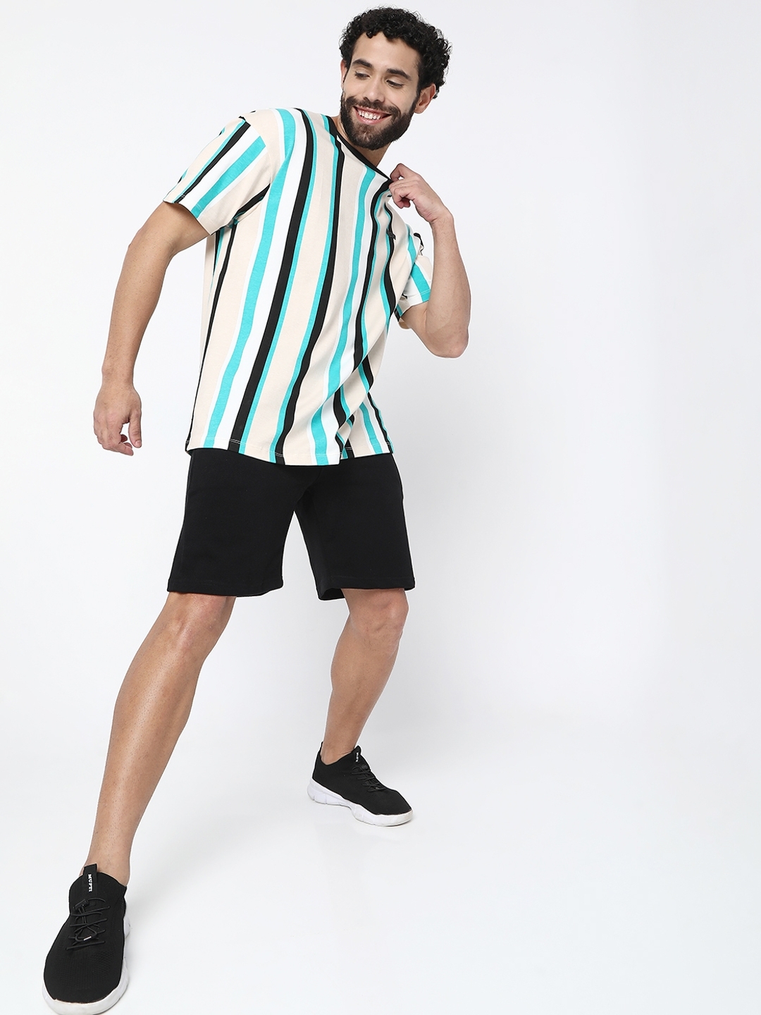 Scuba Striped Crew-Neck T-Shirt