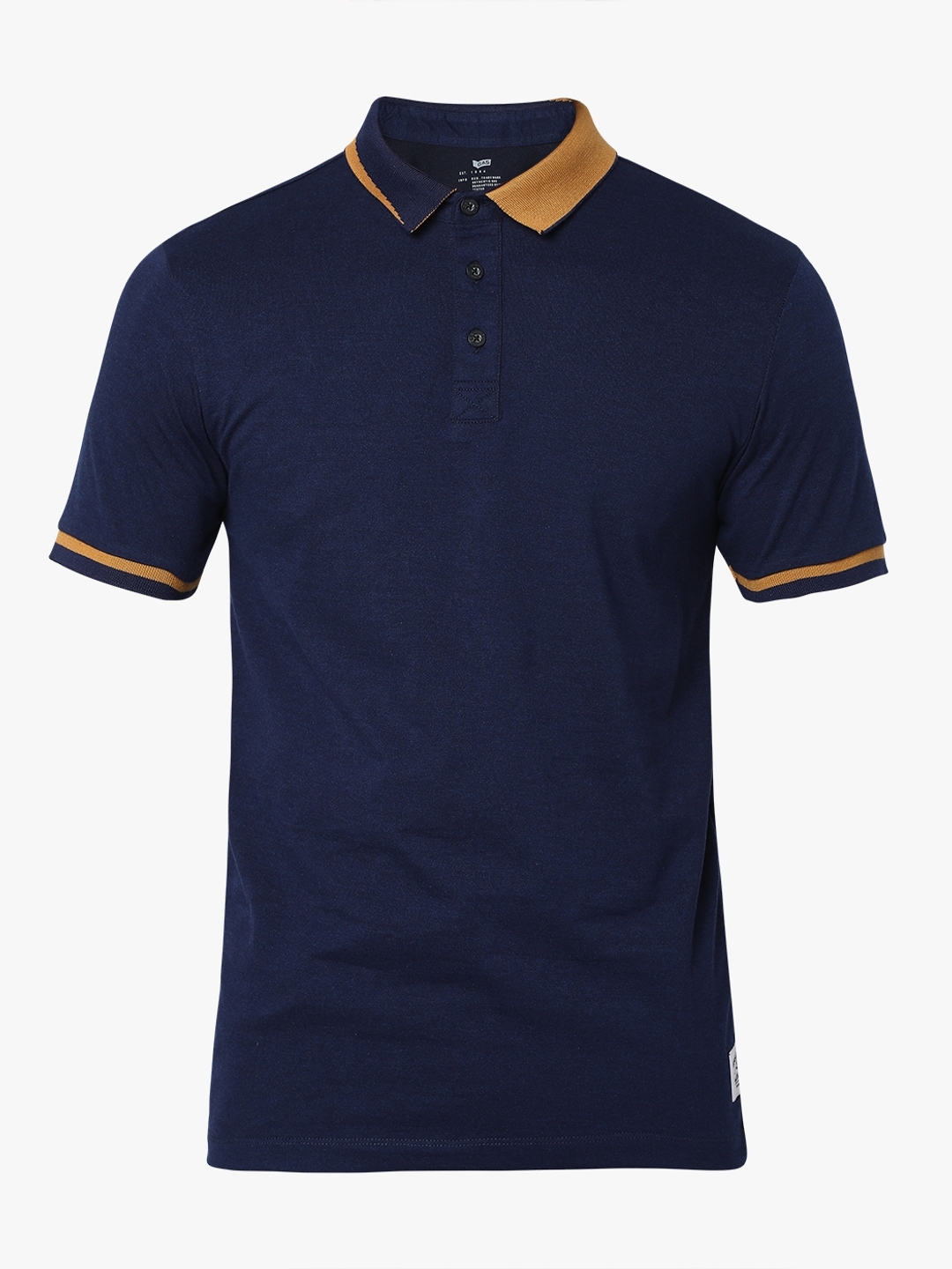 Duo Tone Slim Fit Polo T-Shirt