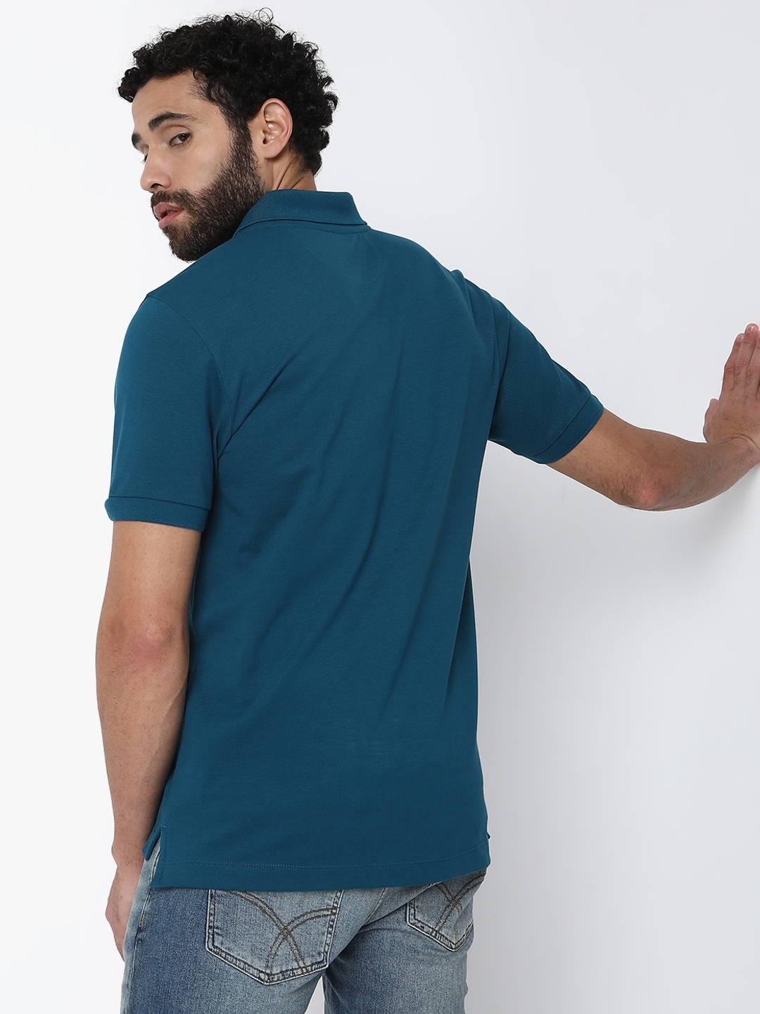 Ralph Regular Fit Blue Coral Polo T-Shirt