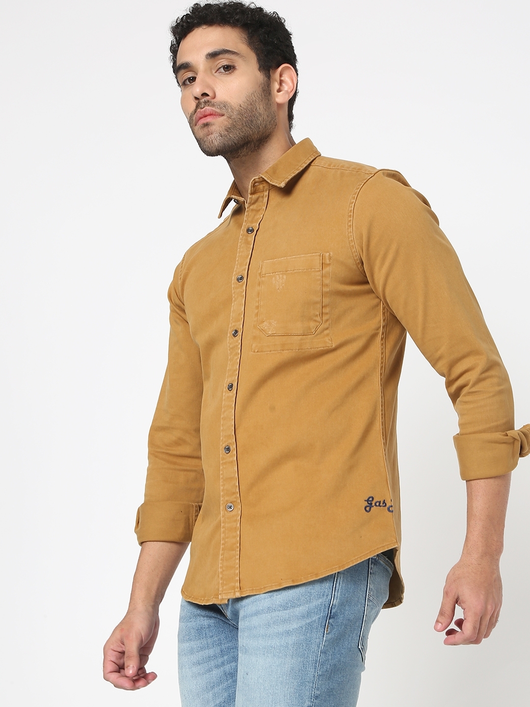 S.DET Flecks Slim Fit Shirt