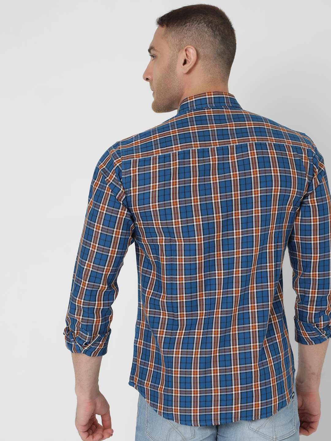 Victor Checked Slim Fit Shirt