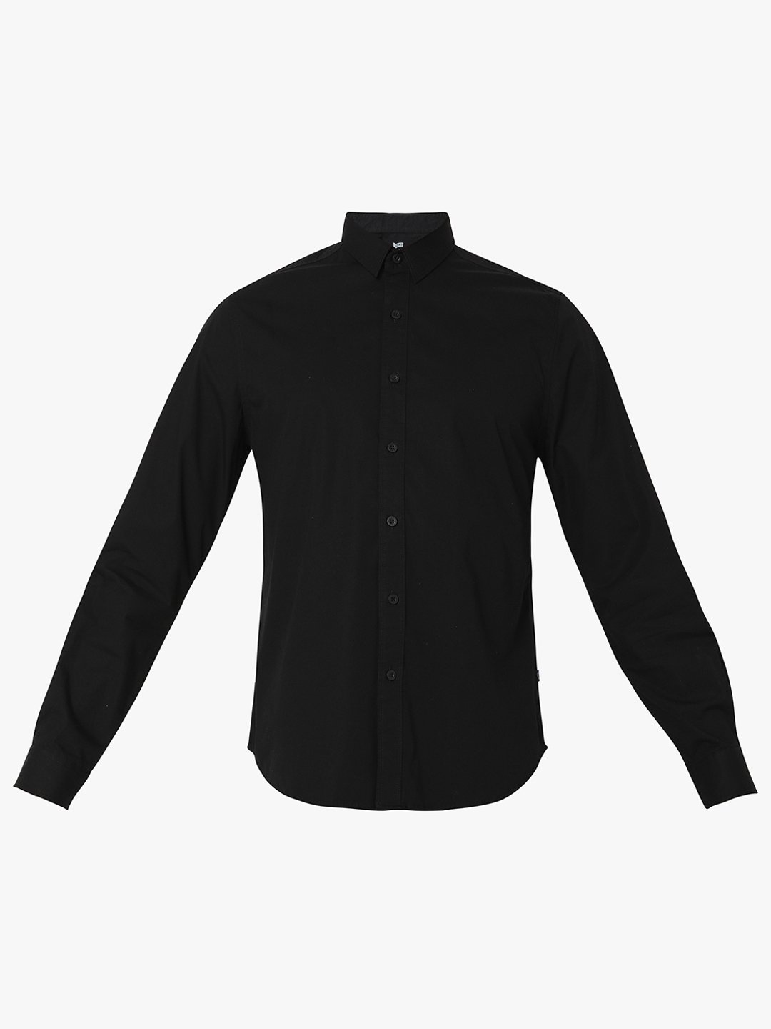 Regular Fit Full Sleeve Solid Cotton Lycra Shirts