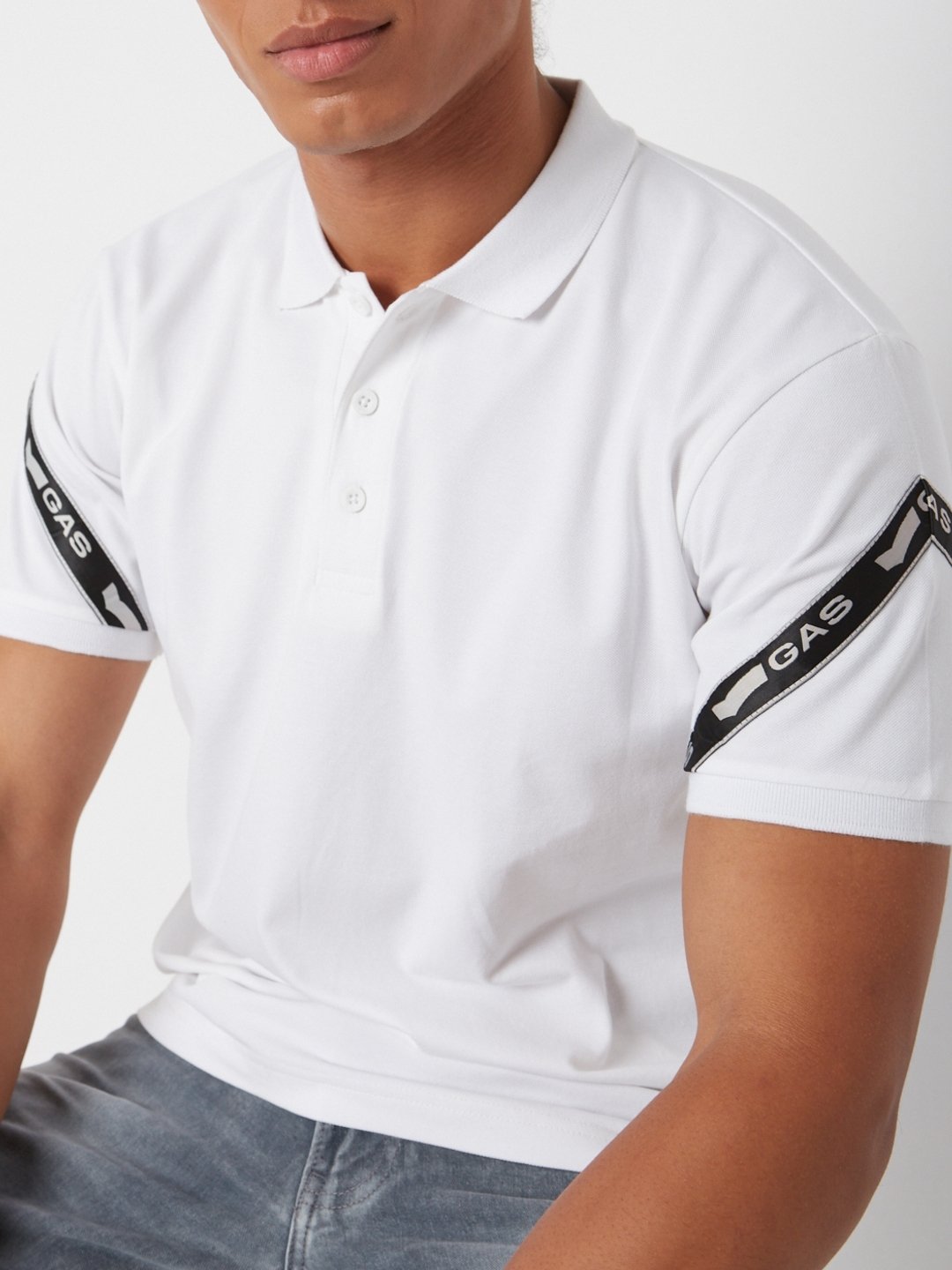 Regular Fit Short Sleeve Solid Cotton Lycra Polo T-Shirt