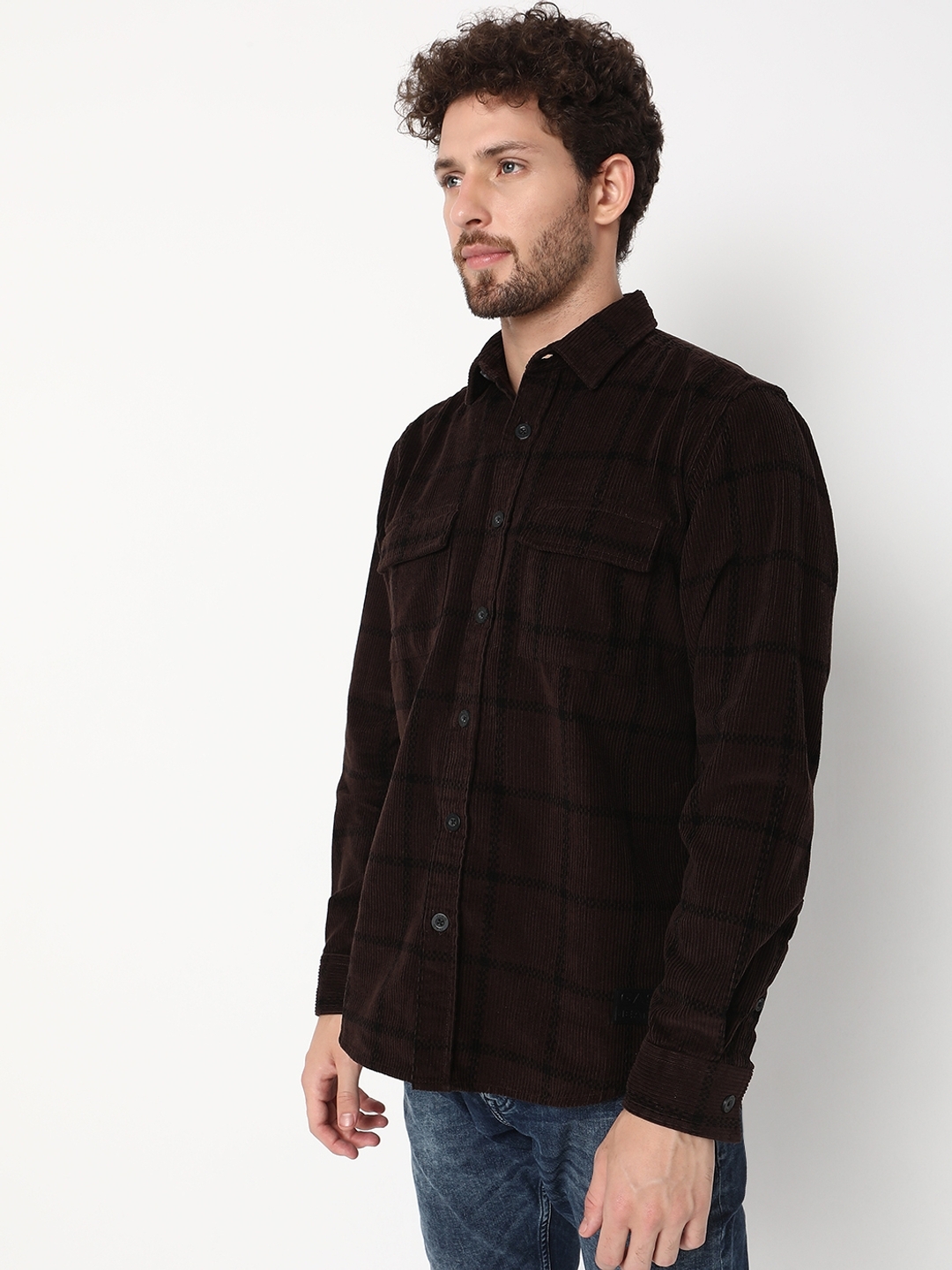 Regular Fit Full Sleeve Checkered Cotton Shirts