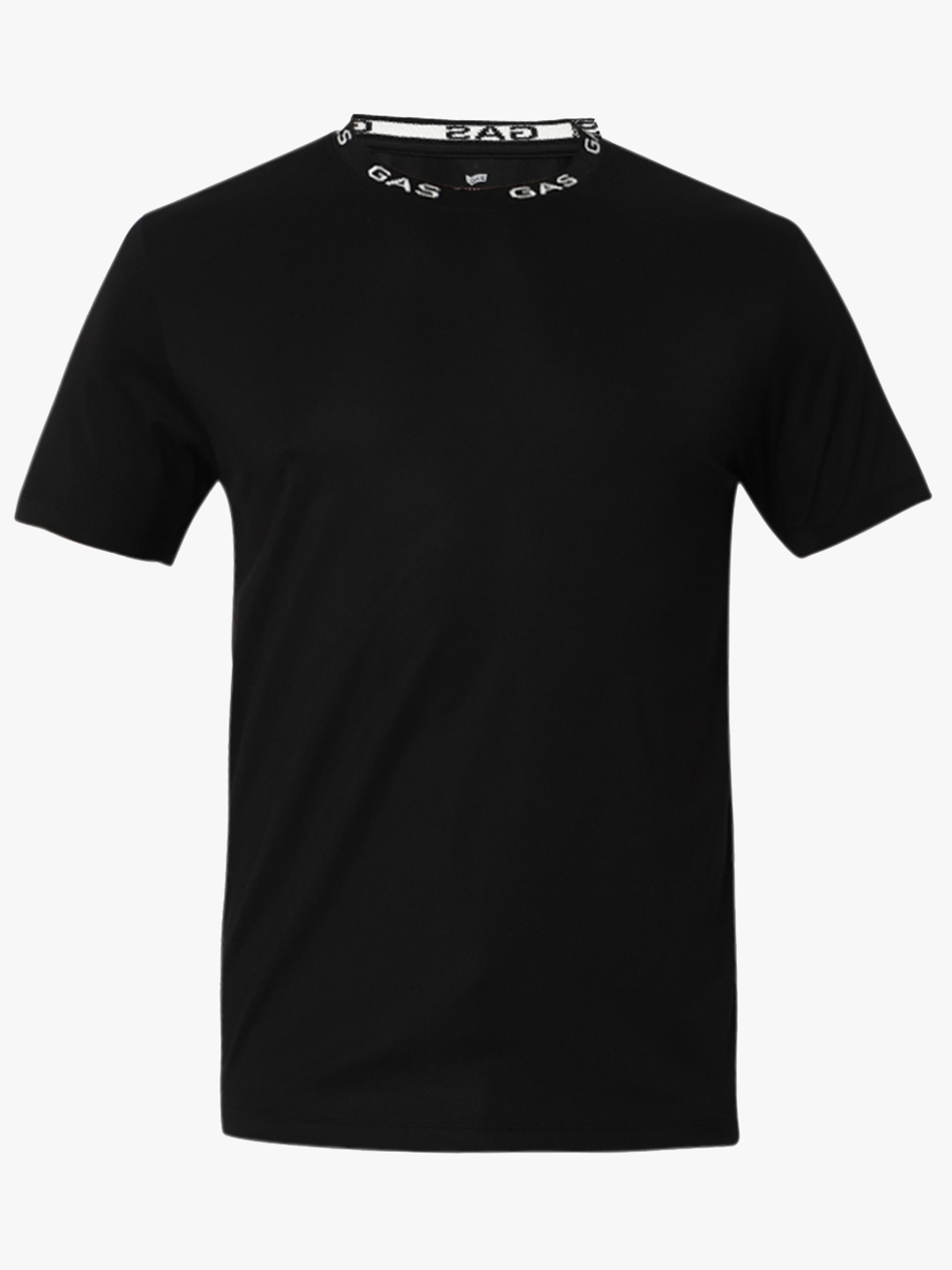 Slim Fit Half Sleeve Crew Neck Solid Nylon T-Shirt