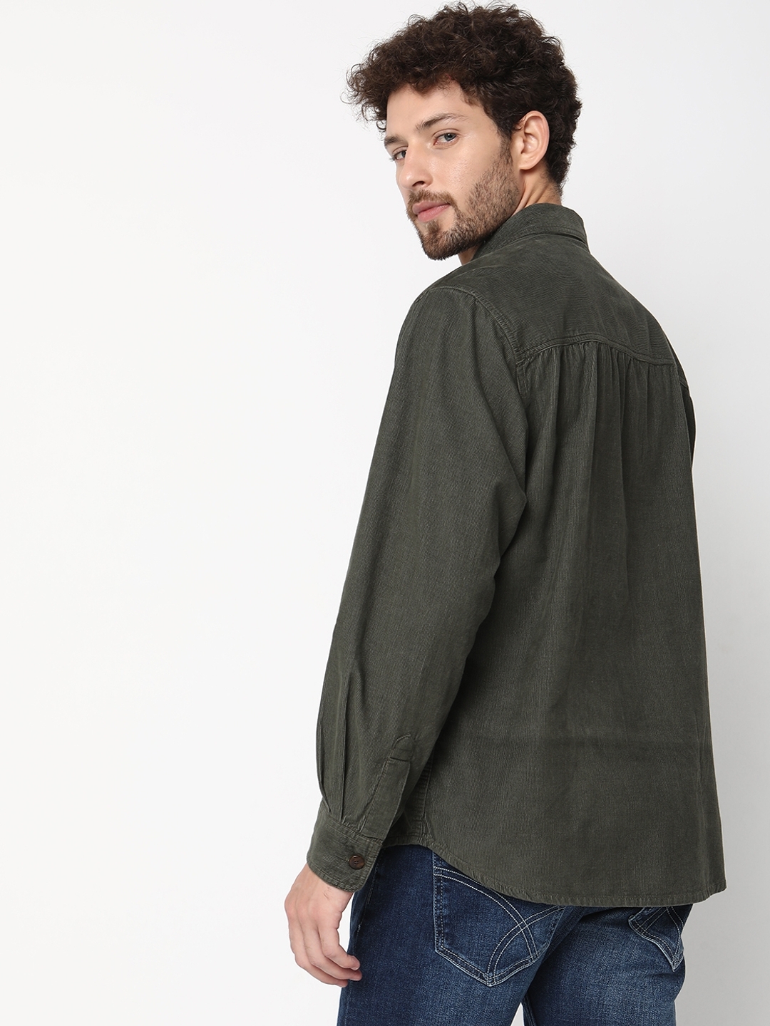 Shacket Full Sleeve Solid Cotton Shirts