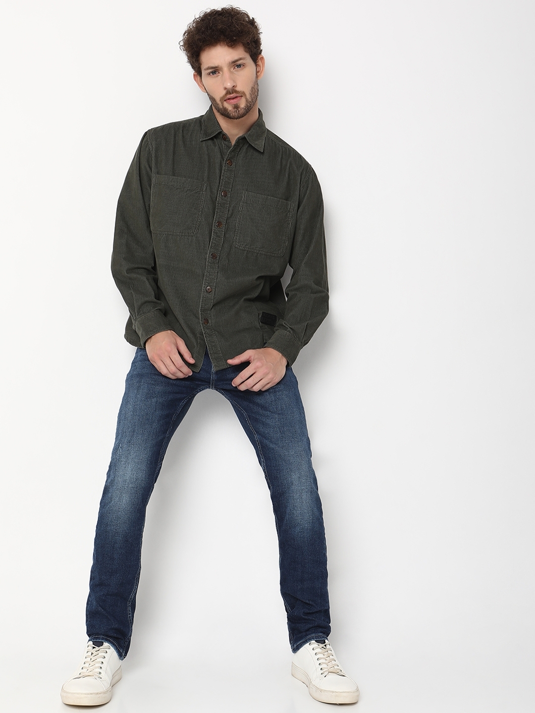 Shacket Full Sleeve Solid Cotton Shirts