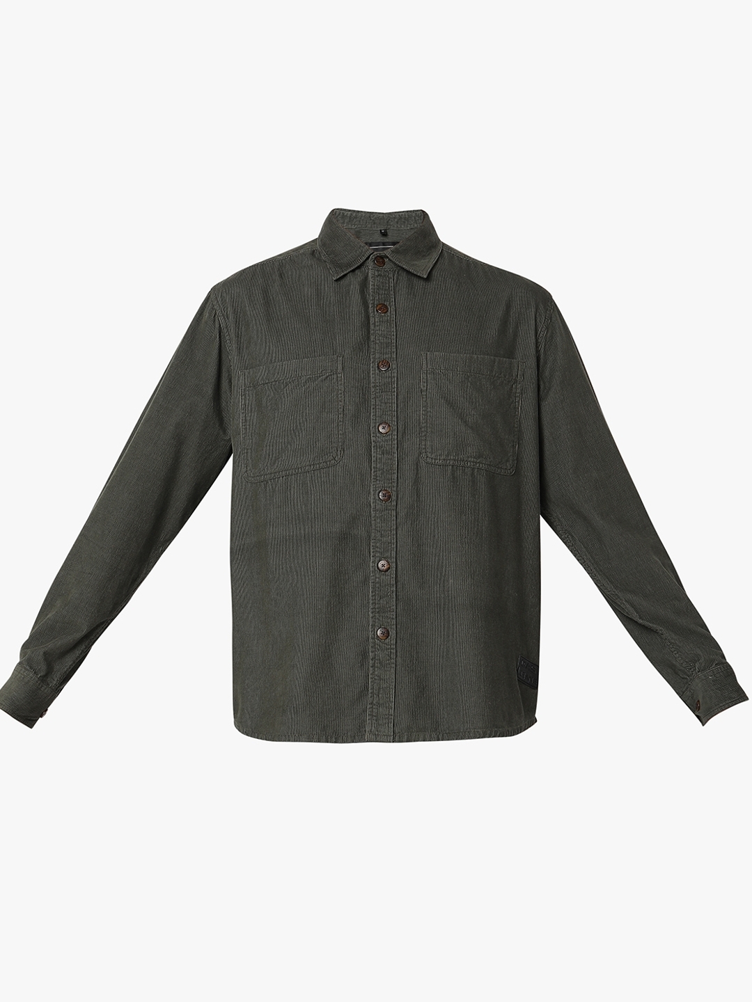 Shacket Full Sleeve Solid Cotton Shirts