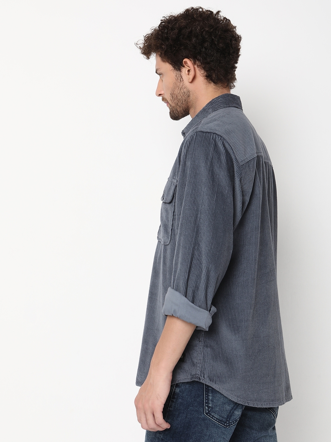 Shacket Full Sleeve Solid Cotton Shirts