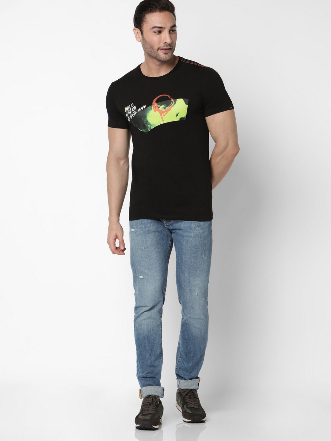 Scuba David Slim Fit Crew-Neck T-shirt