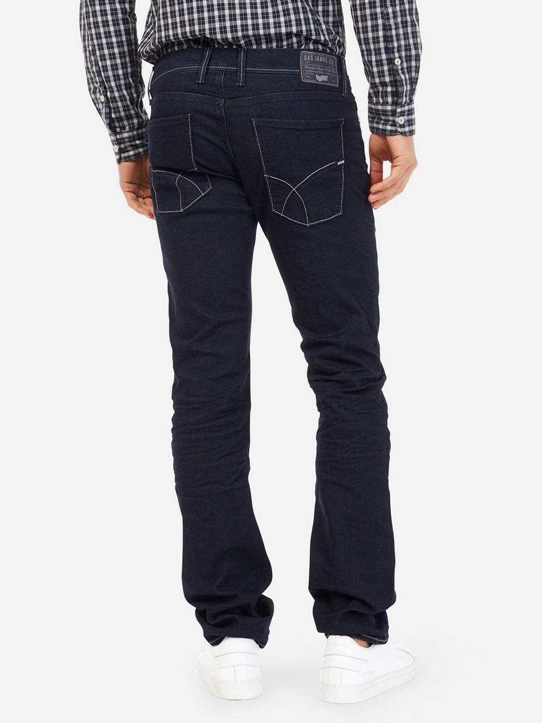 Men's Norton K Straight Fit Dark Blue Jeans