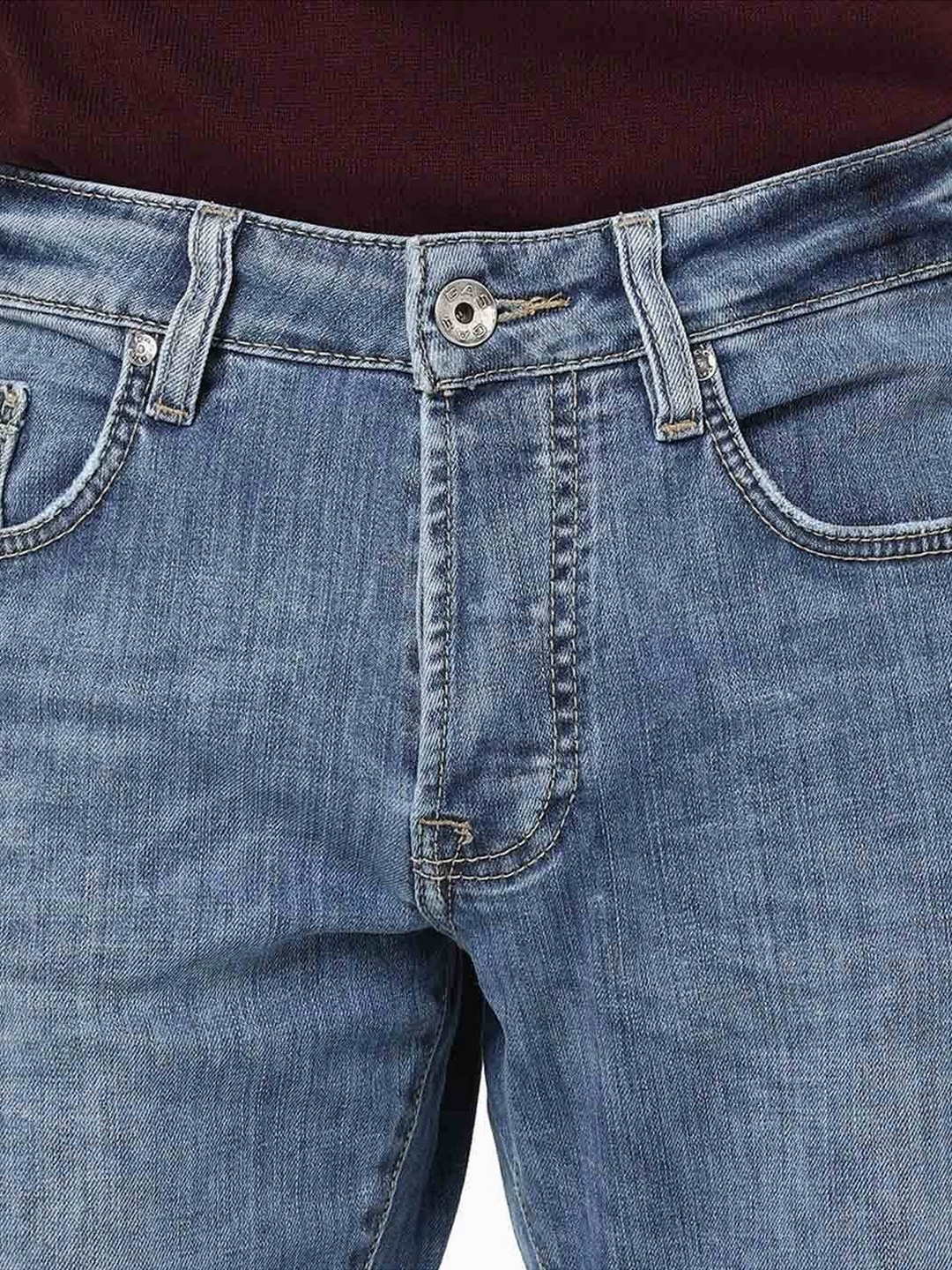 Men's Norton Carrot Fit Mid blue Jeans