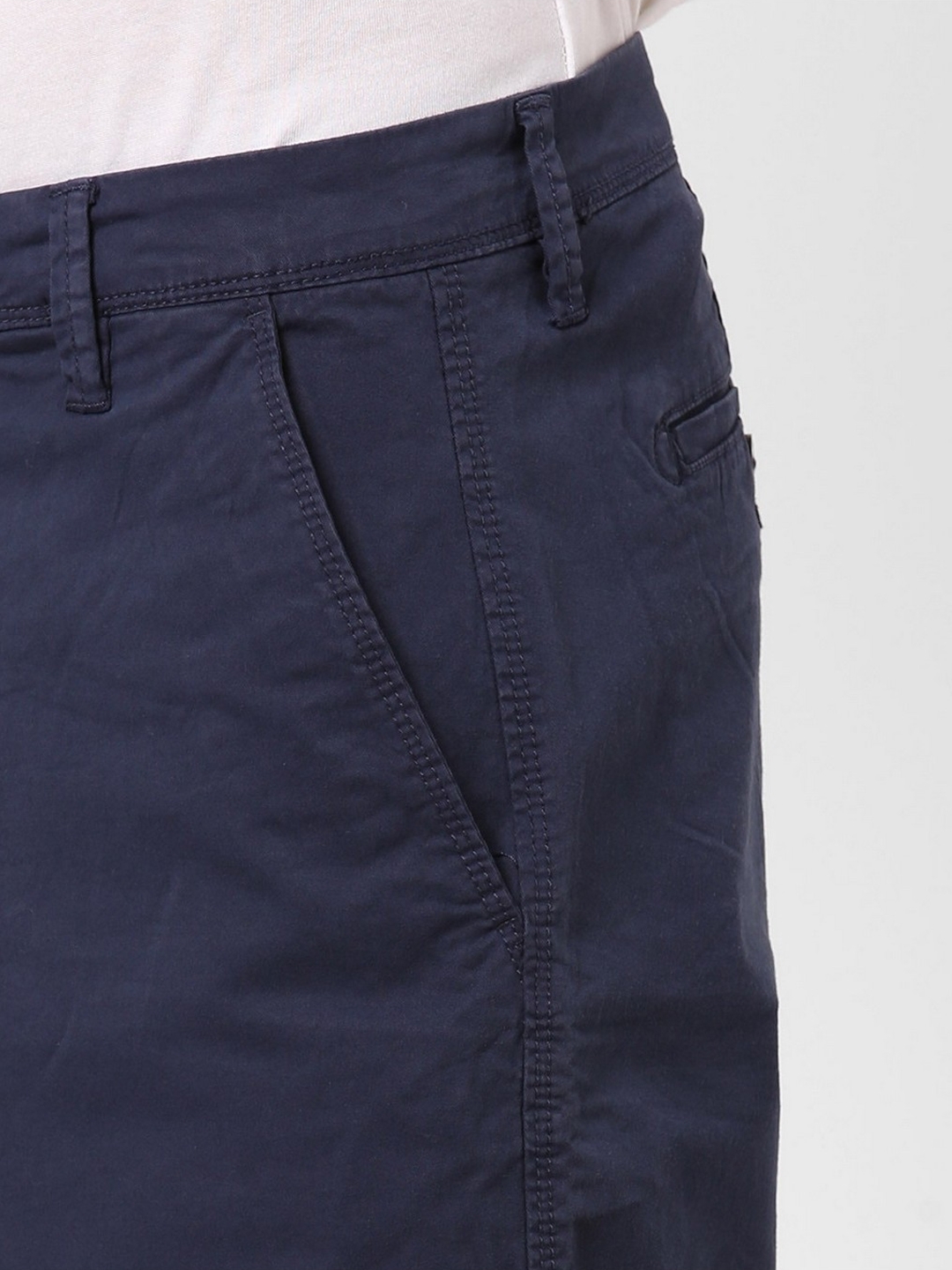 Men's Grimm solid blue shorts