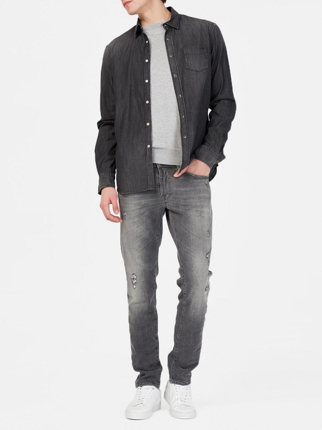 Men's Anders Slim Fit Grey Jeans