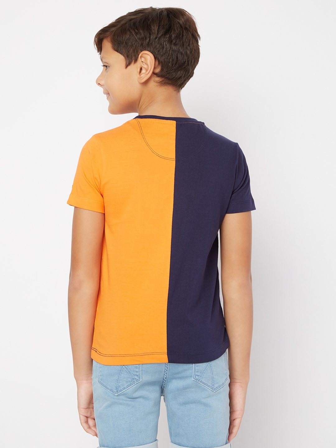 Scuba Duo Colourblock Slim Fit Round-Neck T-Shirt